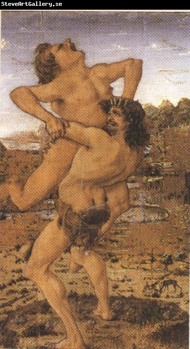 Sandro Botticelli Antonio del Pollaiolo Hercules and Antaeus (mk36)